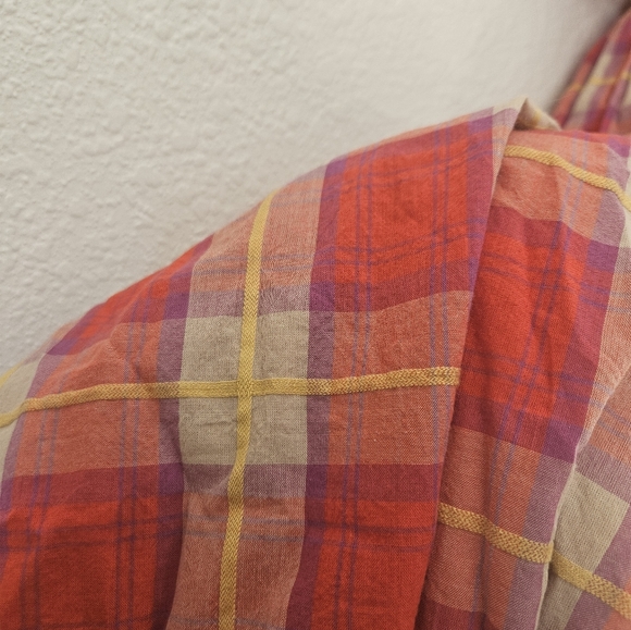 The GREAT. the ravine dress in lakehouse plaid, 1 ( small ) - Picture 6 of 10